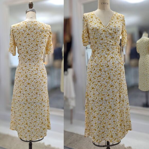 Sessun Floral Button Down Midi Dress - Picture 4 of 9